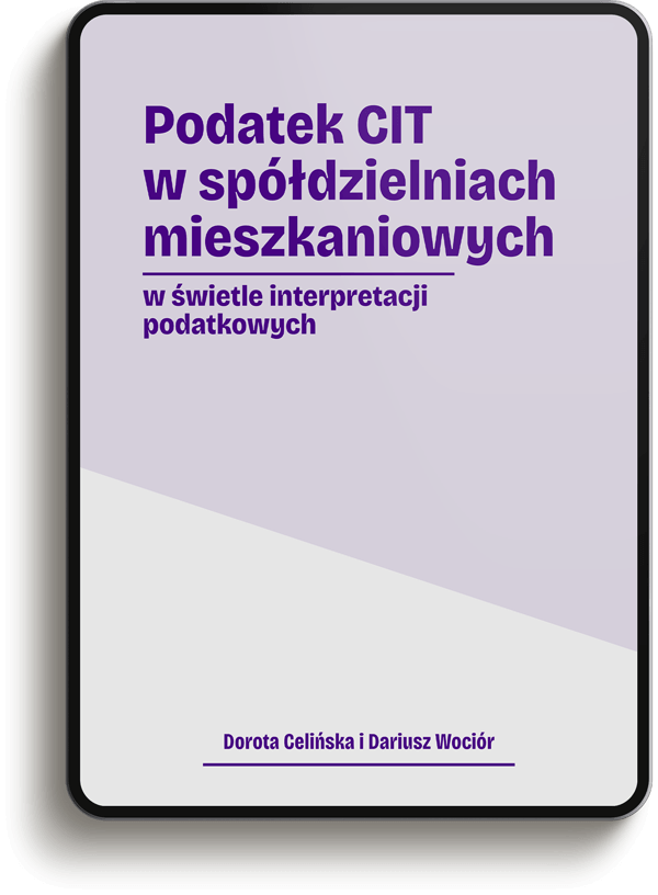  Podatek CIT w spółdzielniach mieszkaniowych